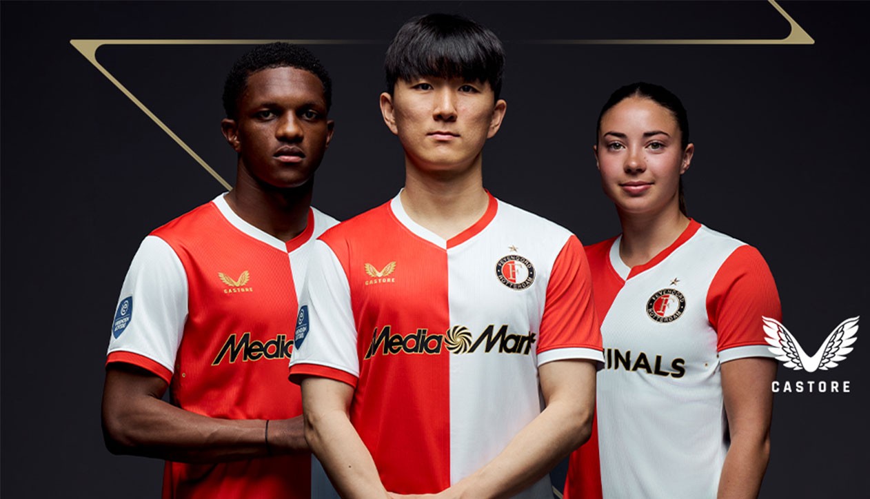  Nieuw logo siert klassiek Feyenoord-shirt 2025/2026