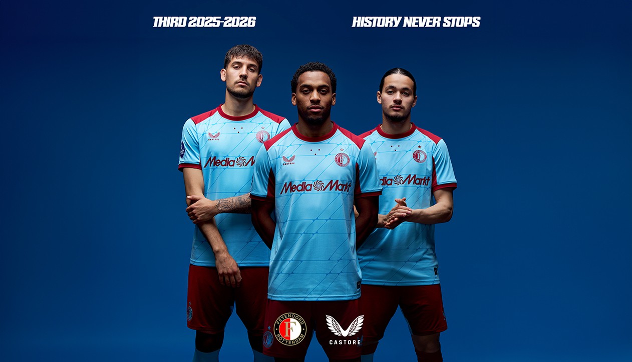 Nieuw Feyenoord 3rd: een eerbetoon aan het eerste shirt