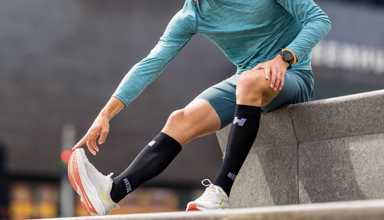 Hoe compressiekousen helpen bij vermoeide kuiten en sneller herstel na het hardlopen