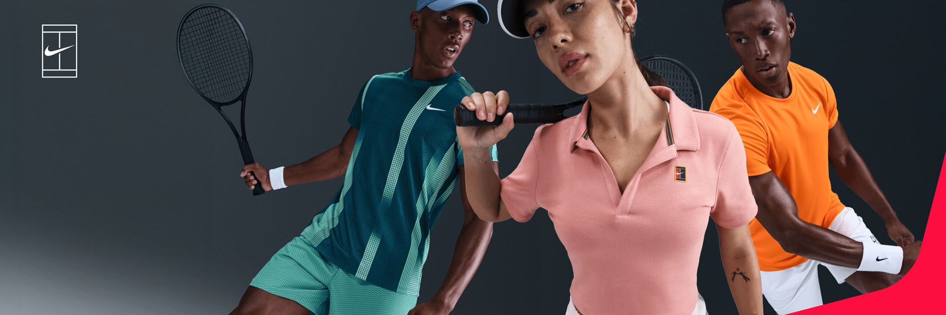 Nieuwe nike court collectie